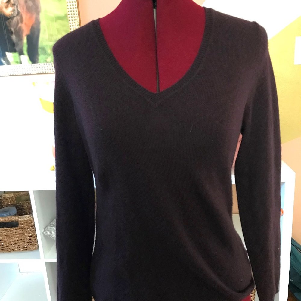 Charter Club 100% Cashmere V-Neck Sweater